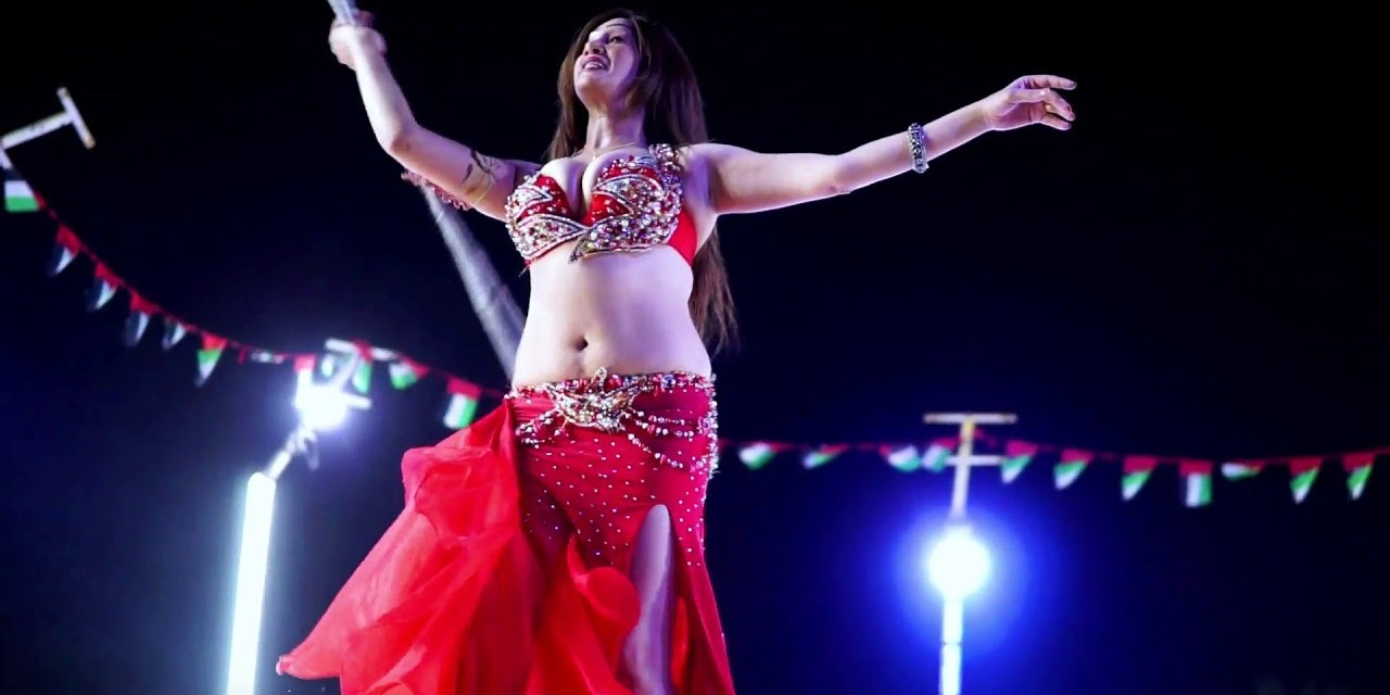 Live Tanura and fire show performance